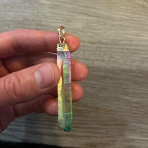 Aura Quartz Pendant